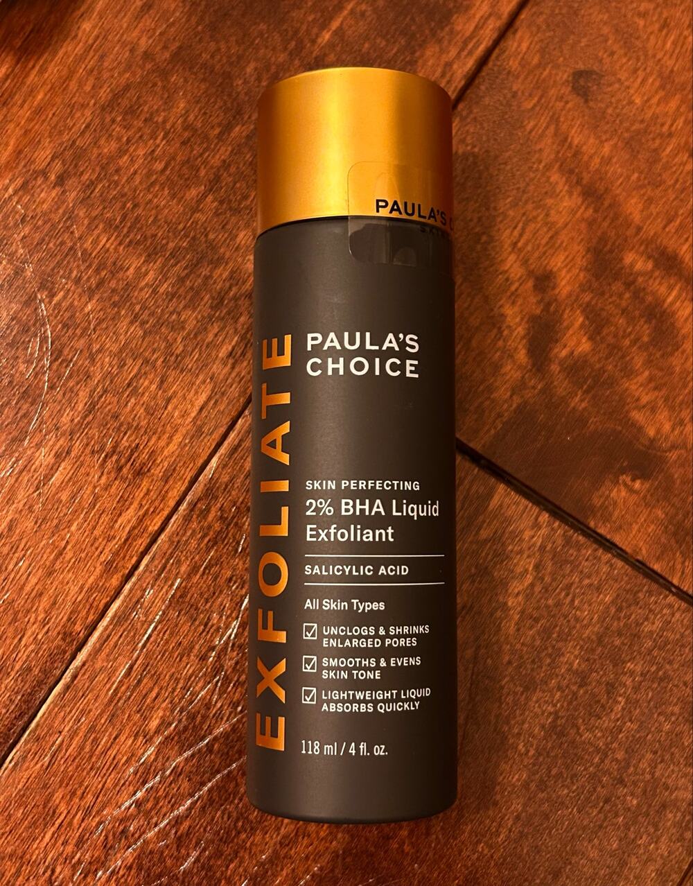 Paula's Choice Skin Perfecting 2% BHA Liquid Exfoliant 4oz NEW SEALED